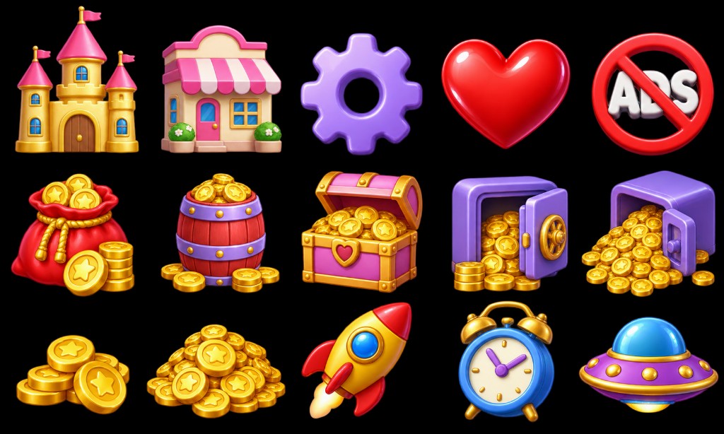 Toy observatory and block shop